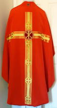 Red Gothic Vestment